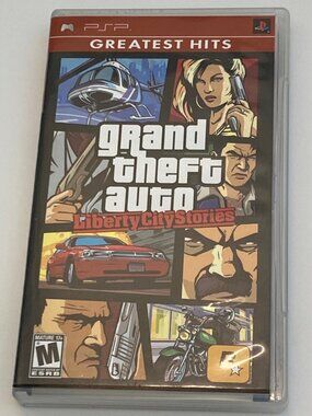 Grand Theft Auto Liberty City Stories - 2005 PSP Game [CIB]